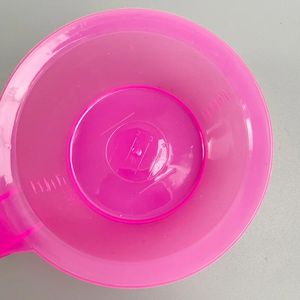 1 Pcs Pink Hairdressing Hair Color Mixing Bowls Hair Color Dye DIY Color Hairs Styling Tools