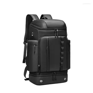 Mochila 2024 Men grande capacidade Viagem para trekking saco de montanhismo ao ar livre laptop à prova d'água Creative Expand Shoe