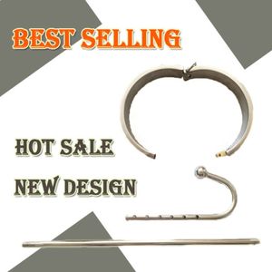 Stainless Steel Anal Hook Metal Collar Bondage Slave Anus Butt Plug In Adult Games For Couples Fetish Sex Toys For Women Men Gay529