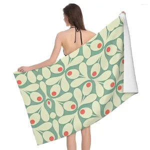 Ręcznik Orla Kiely Floral Beach Szybkie suche kwiaty