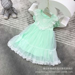 Vestido casual feminina malha de manga voadora em emenda princesa bubble fofo elegante