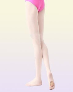 Calzini calzini classici donne convertibili convertibili cauci di balletto danza solido balletto per bambini e adulti collant standard pantyhos7494635