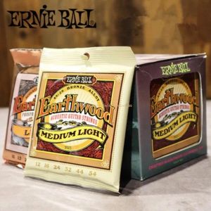 Cables 5/10 Sets ERNIE BALL 80/20 Rope Acoustic Guitar String Folk Song Musical Instrument Digit String Wholesale 2003 2004 2006 2008