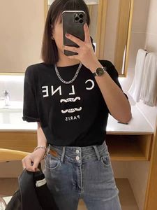 Designer 2024 Women's T-Shirt Luxury Short Sleeve T-shirt Premium Enkel textur Män och kvinnors topp T-shirt Size S-5XL