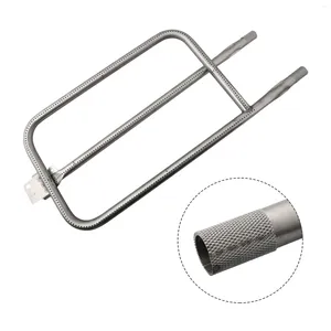 Tools Straight Pipes Burner Tube Set 26.4 56.2cm 304 Stainless Steel Parts Pipe Sliver Kitchen Brand Durable