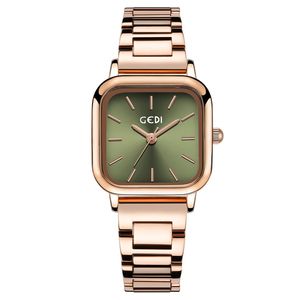 Gold Watch Mode Women Watches Edelstahl Square Automatic Watch Ladies Watch Watch Watch Watch Watch Watch Watch