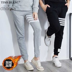 1904-2 Plush Long Pants for Couples Casual Loose Knitted Cotton Tb Sanitary