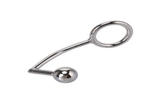 Dispositivo maschile 40 mm 45 mm da 50 mm Gancio anale in acciaio inossidabile con pinis galzo in metallo giocattoli sexy per MEN4184137