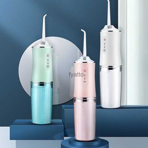 Пероральные ирригаторы водяной нить Multifunctional Flosser Electric Pulse Dental Cleaner Portable Orthodontic Tooth Water Давление зубной щетки H240415