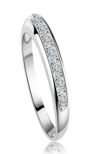 S925 Sterling Sliver Dimond Nillos de Ring Bizuteri Pare Jewelry Wedding Bizuteri для женщин Dimnte Gemstone Ring Box7130931