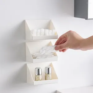 Hooks Wall Mounted Storage Rack Cabinet Cosmetic Box Lipstick Jewelry Shelf Makeup Holder Case Bathroom Organizer