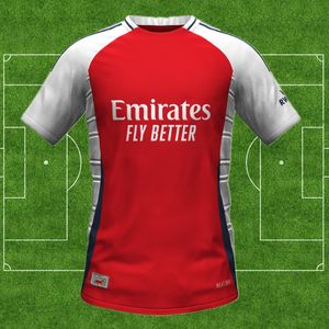 24/25 Saka Arsenals Soccer Soccer Maglie 2024 Arsen Thomas Trossard Rice Tierney Smith Shirt Shirt Saliba Odegaard Saka Martinelli Football Uniforms