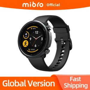 Observa Mibro A1 Smartwatch Versão global Blood Oxygen Freqüência cardíaca Monitor 5Atm Impermeadia Bluetooth Sport Men Women Smart Watch