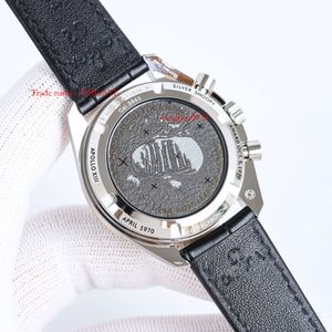 Superclone Chronograph Moon Watch Designers Business 3861 Saturn Men's Watches 316L 42mm Pluto 310.63.42.50.02. Business Watchesmen's 504