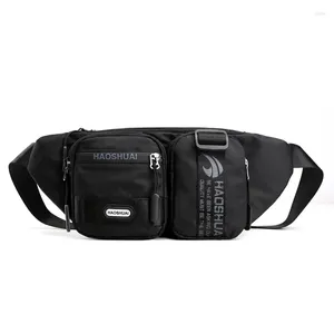 Torby talii Weysfor Waterproof Bag Fanny Pack Fashion Kesterka na zewnątrz Crossbody Duża pojemność unisex paski bioderowe