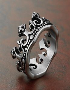 Men039s CH2022 Chrome nowy tajski srebrny czarny pierścień korony Fengkro Titanium Steel Casting and Women039s Hearts KBGH5195981