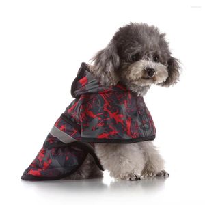 Собачья одежда маленькая одежда для дождевого пальто Пет.