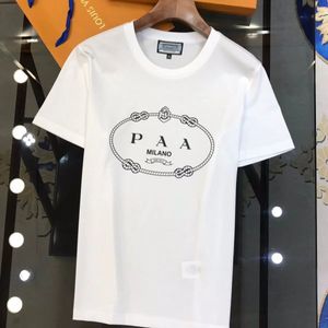 여름 이탈리아 밀라노 디자이너 남자 패션 브랜드 티셔츠 짧은 슬리브 캐주얼 레터 인쇄 고품질 티셔츠 면화 남자 짧은 슬리브 t 슬리브 s-xxxxl