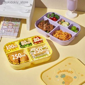 Bento Boxes Lunch Box для детей IRLS с отсеками Bento Lunchbox School Child Leakprope Childrens Food Boxes New L49