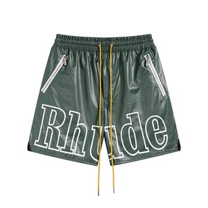 RHUDE Designer Shorts Sommer Mode Beach Männer hochwertige Straße Kleidung rot blau schwarze lila Hosen Herren kurz 150