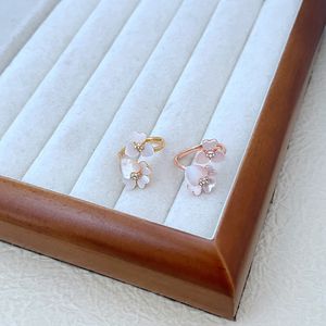 Moda coreana rosa flor ks marca designer anéis para mulheres meninas luxo 18k amor amor coração cristal cz zircão diamante chinês anilos tem jóias de anel de dedo unhas