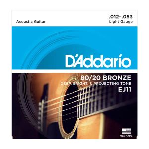 Cavi D'Addario Daddario Bronzo/Phosfer Bronze Acoustic Guitar Strings EJ10 EJ11 EJ12 EJ13 EJ15 EJ16 EJ17 EJ26