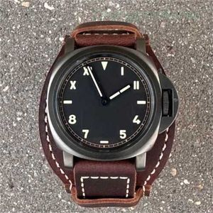 Designer Armbandwatch Luxury Army Watch Luxury Uhr Automatische Uhr auf Verkauf Penerei Light Uhr California Dial Titanium DLC 8 Tage PAM779YOKIQZS5