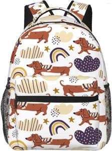 Backpack Dachshund Backpacks Laptop For Travel Work Gifts Lightweight Bookbags Men And Women