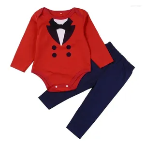 Clothing Sets Baby Clothes European And American Style Boy Gentleman Set Born Cotton Two-piece