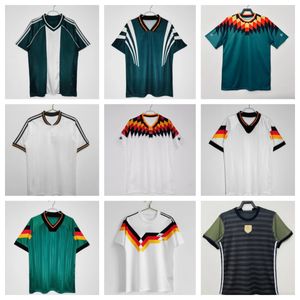1990 1992 1994 1998 1988 Germania Retro Littbarski Ballack Soccer Jersey Klinsmann Matthias Home Shirt Kalkbrenner Jersey 1996 2004