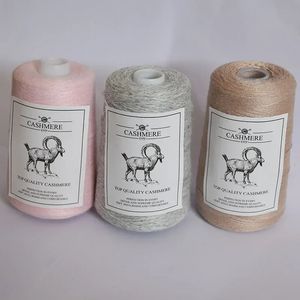 Linea di lana all'uncinetto in Yarn Fine Fine Fine di alta qualità per filo per maglieria genuino a mano artistica Pura morbida calda 400g 240411