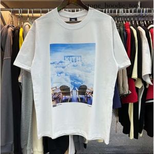 Kith Yüksek Kaliteli Tasarımcı Erkek Tişört Sokak Moda Baskılı Kısa Kollu Pamuk Kith Gömlek Sıradan Yumuşak Hızlı Kurutma Kadın Tişört Lüks Marka Kith T Shirt 1598