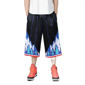 Shorts masculinos moda de verão masculino esportivo casual solto hambúrguer harém trackpants de streetwear roupas de praia