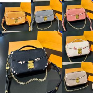 Nowa gorąca torba designerska Kobiety torby na ramię Crossbody Sain Portfel Lady Easy torebka na pasku litery Torbane paski kwiatowe Luksusowe torebki marki M81066 M80349