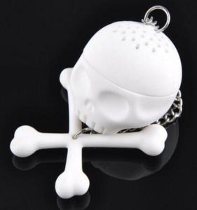 Tbones Creative Bones Skull Tea Infuser Tea Filtro para decoração de casa Beleza de saúde para Slimming9868249