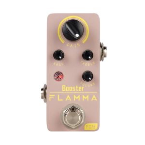 ギターFlamma FC18クリーンブースターギターエフェクトペダル真のバイパスサーキュイギタープロセッサアクセサリー