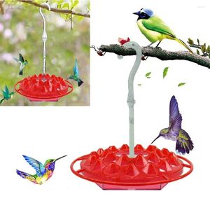 Diğer Kuş Malzemeleri Plastik Kuşlar Besleyicisi, Avlu Bahçesi için Altıgen/Yuvarlak Hafif Besleme Tutucu