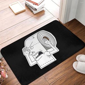 Carpets Beavis And Butthead Funny Sarcastic Cartoon Non-slip Doormat Kitchen Mat Cornholio Toilet Paper Hallway Carpet Welcome Bedroom