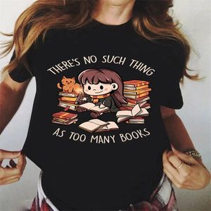 女性用Tシャツはあまりにも多くの本があります。