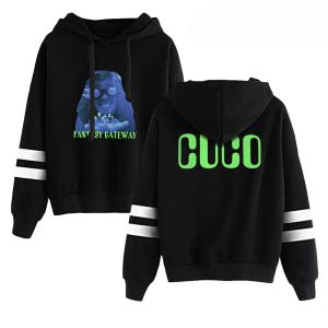 Cuco Merch Негабаритная толстовка толстовок Harajuku Streetwear y2k Streetwear Hip Hop Pulver Jacket.