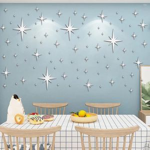 Adesivi per finestre Starlight Mirror Acrilico Adesivo per bambini Asilo per bambini Asilo casa DECORAZIONE DECORAZIONE AUSIVE