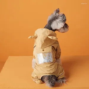 Design per la moda dell'abbigliamento per cani Capitali per animali domestici invernali per piccoli cani giacche da cucciolo salta per cucciolo impermeabile Yorkshire Terrier