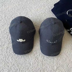 2024 Celins Fashion Ball Caps مصمم نساء مطرزة على البيسبول Cap Men Women Summer Casual مائة خاضية حماية شمس القبعة الرجعية Cel Cel Hat U1