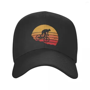 Berretto da palla vintage berretto da baseball per mountain bike per uomini donne regolabili unisex retrò retrò outbd papà cappello hip hop snapback