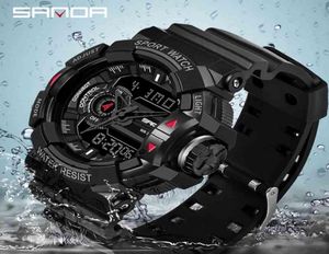 SANDA Military Men039s Watch Top Brand Luxury Waterproof Sport Wristwatch Fashion Quartz Clock Male Watch relogio masculino 5992881612