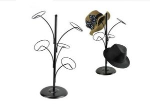 Multifunction Hat Exibir Stand Fashion Five Rings Cap Display Rack Metal WigBagPursetie Display Property Holder 8449669