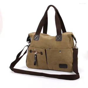 Bag Factory Wholesale Custom-made Canvas Bags Single Shoulder Crossbody Anti-static Lining Fashion Small Fresh Retro