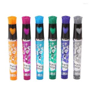 Party Decoration Face Paint Makeup Kit 6-Color Painting Water-Based & Body Crayons With 9 Stencils Non Toxic Water