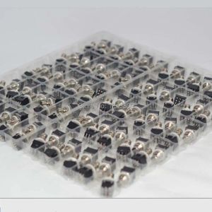 Cabos 10 x 3pdt 9pin switch para kits de pedal de efeitos de guitarra DIY, acessórios verdadeiros de desvio