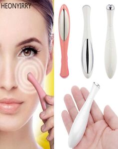 EM002 Massageiro de olhos elétricos Mini Olhos Remoção de Remoção Escravilha Pen Anti Envelhecimento Massageador Negativo Vibração de Ion Face Too1068917